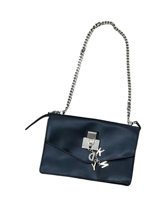 Handbag By Dkny In Black, Size:Medium