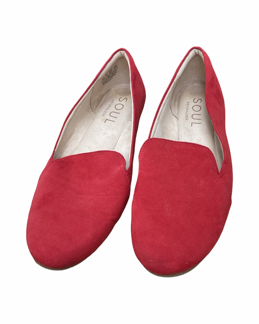 Shoes Flats By Naturalizer In Red, Size:9.5
