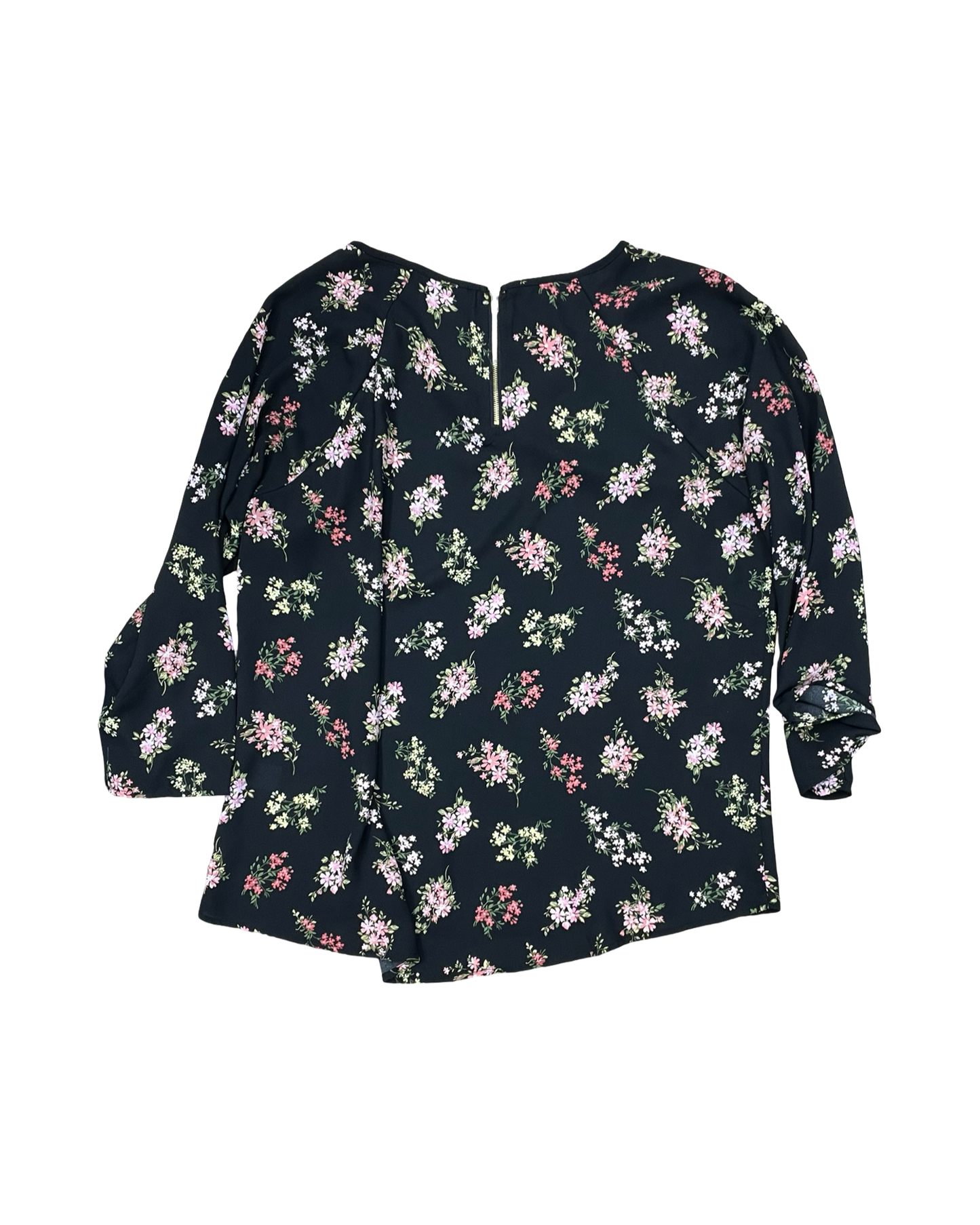 Top Ls By Papermoon In Black & Pink, Size:Xl
