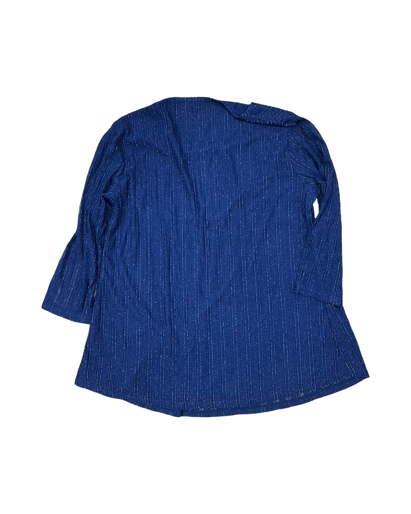 Top 3/4 Sleeve By Clothes Mentor In Blue, Size:Xl