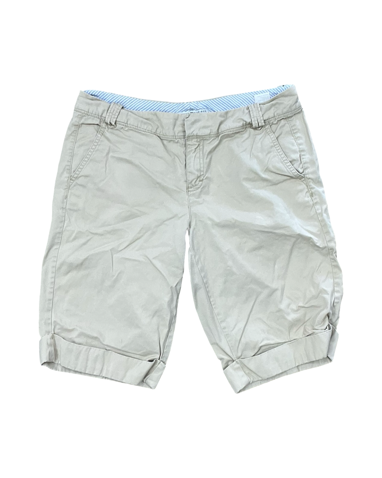 Shorts By Tommy Hilfiger In Tan, Size:10