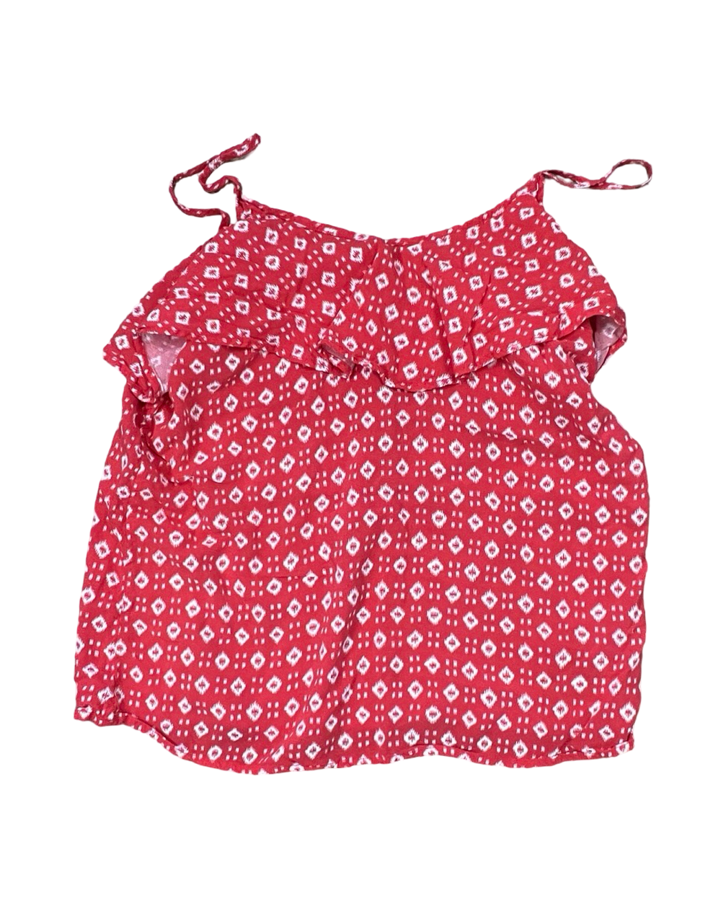 Top Sleeveless By Gap In Red, Size:Xs