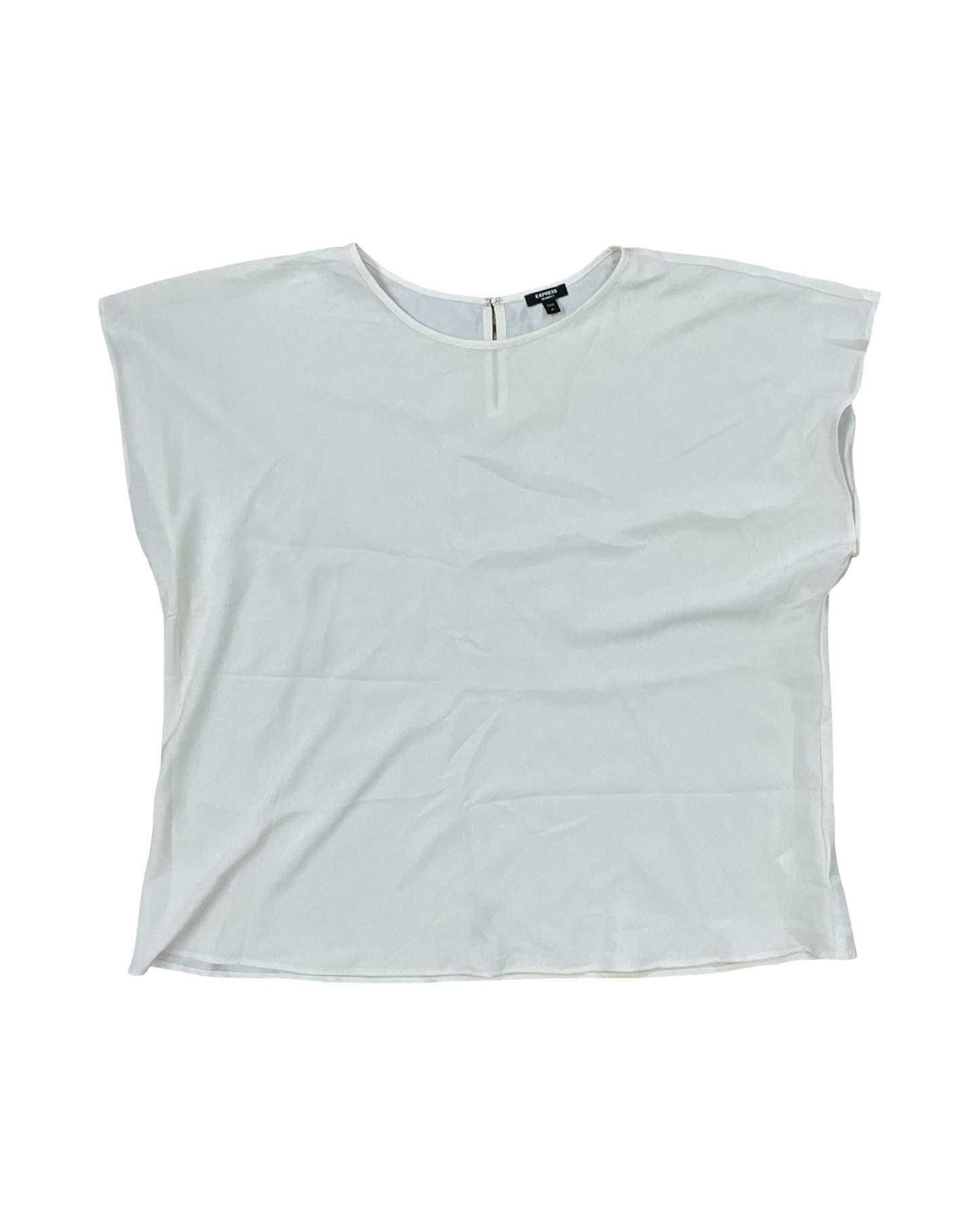 Top Ss By Express In Cream, Size:Xl