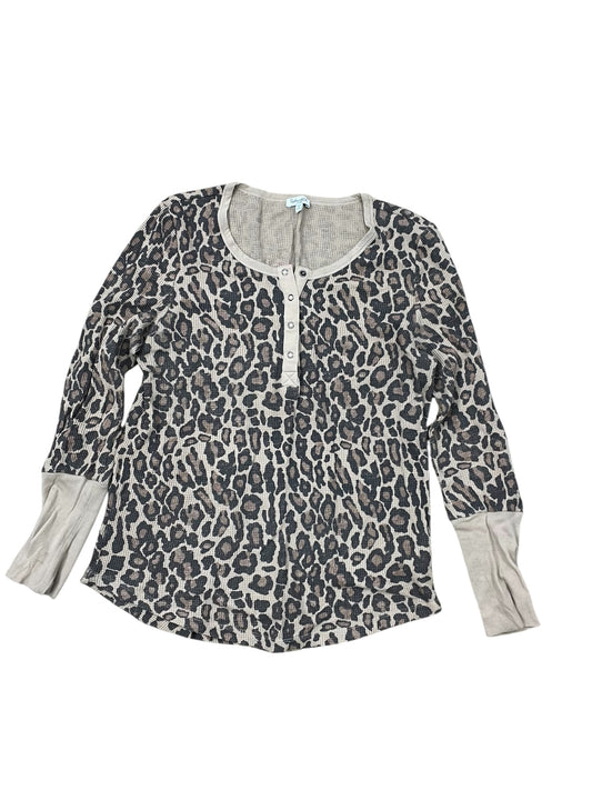 Top Ls By Splendid In Brown & Tan, Size:L
