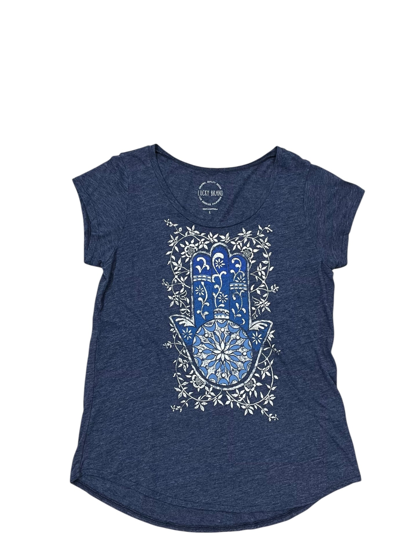 Top Ls By Lucky Brand In Blue, Size:S