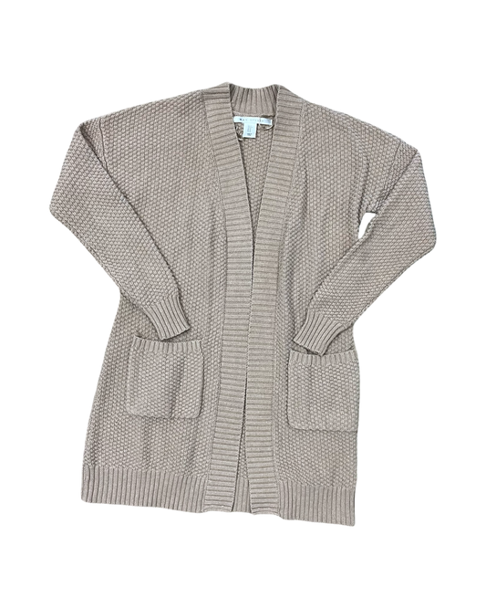 Sweater Cardigan By Max Studio In Tan, Size:S