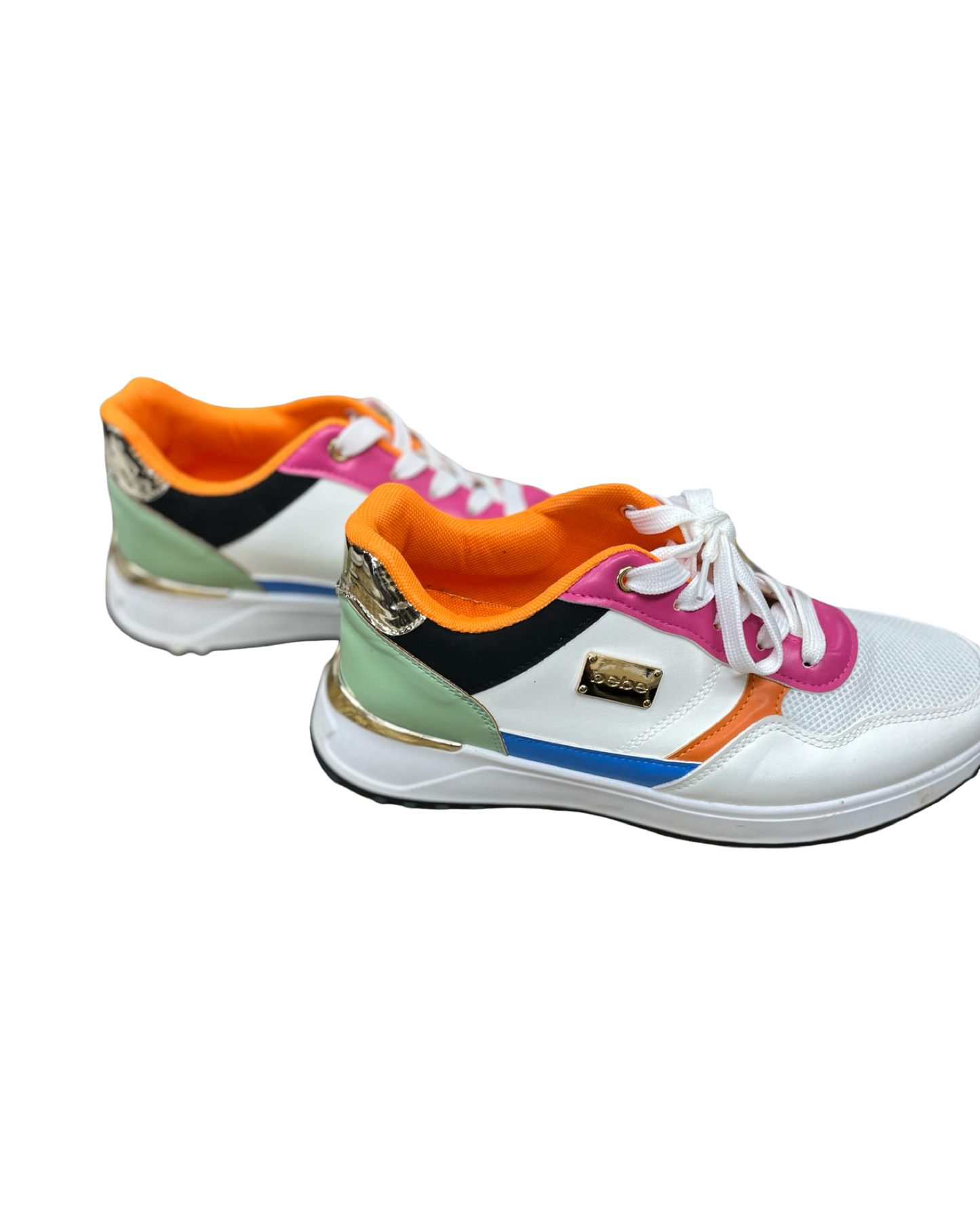 Shoes Athletic By Bebe In White, Size:10