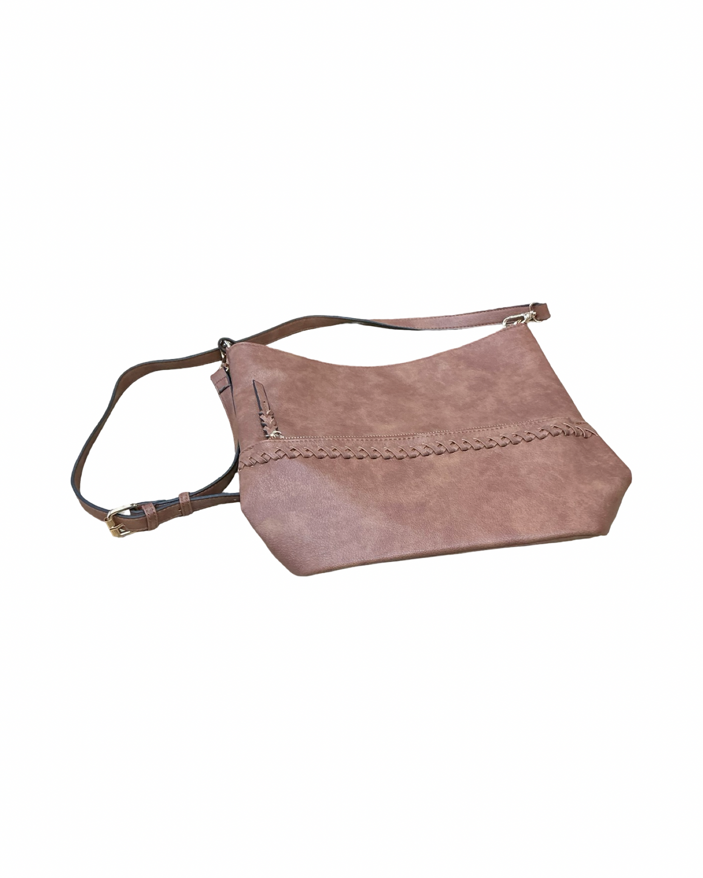 Crossbody By Jen & Co In Brown, Size:Large