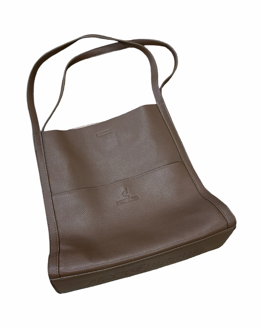 Handbag By Clothes Mentor In Brown, Size:Large