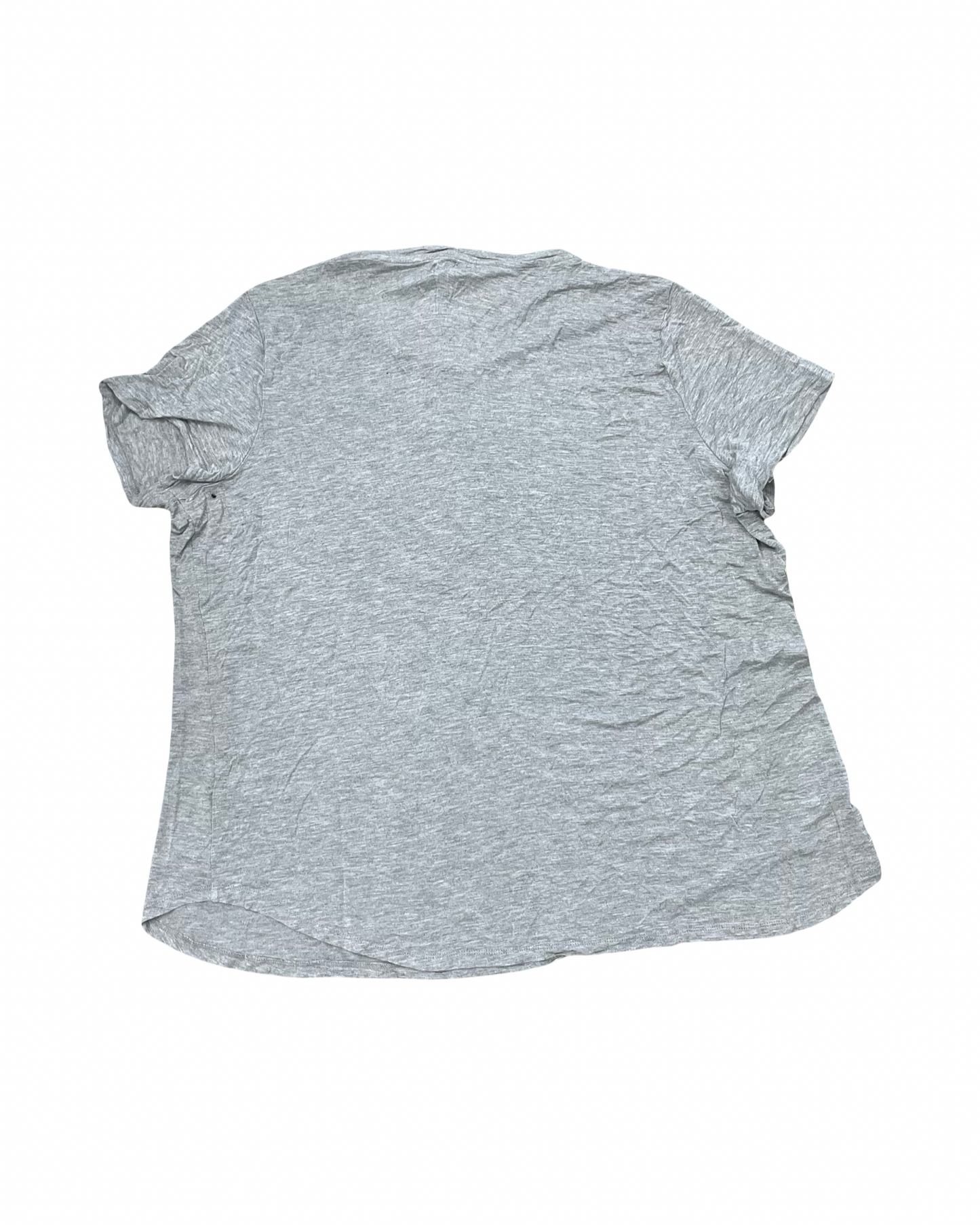 Top Ss Basic By Maurices In Grey, Size:1X