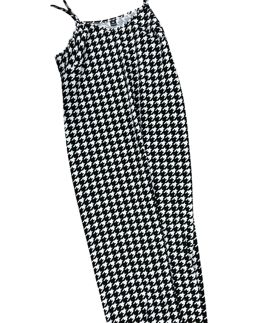 Dress Casual Maxi By Clothes Mentor In Black & White, Size:2X