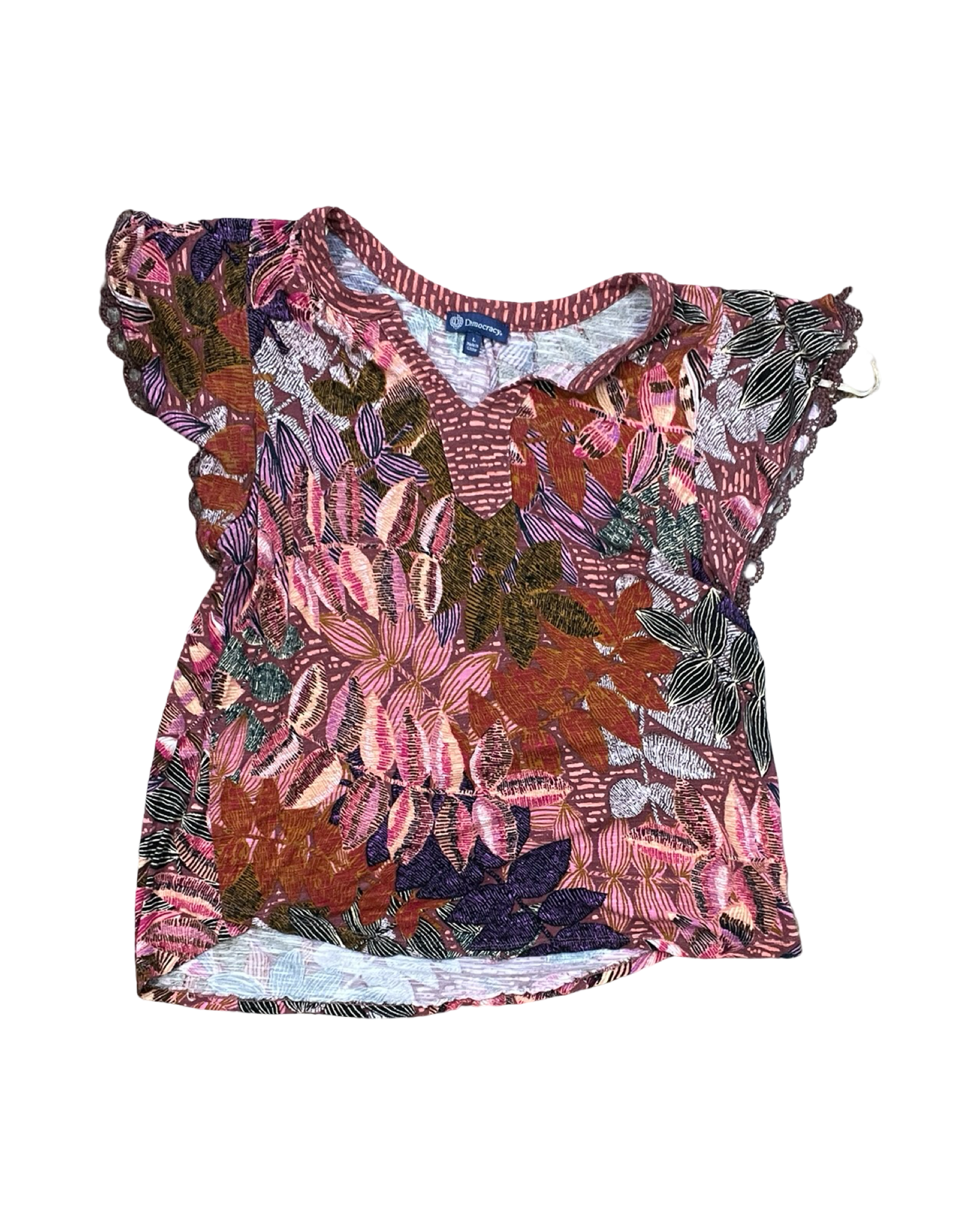 Top Ss By Democracy In Nautical Print, Size:L