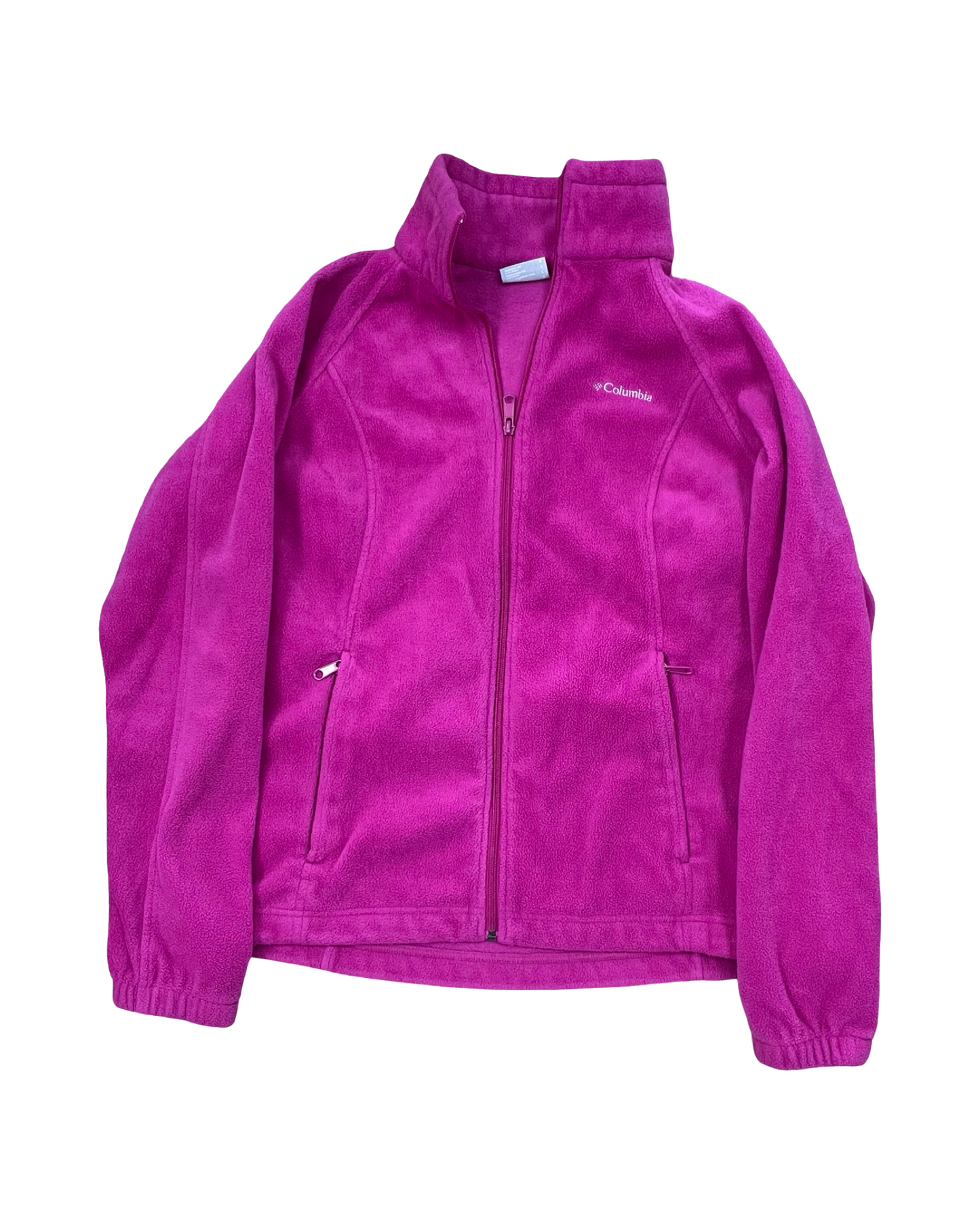 Jacket Fleece By Columbia In Pink, Size:L