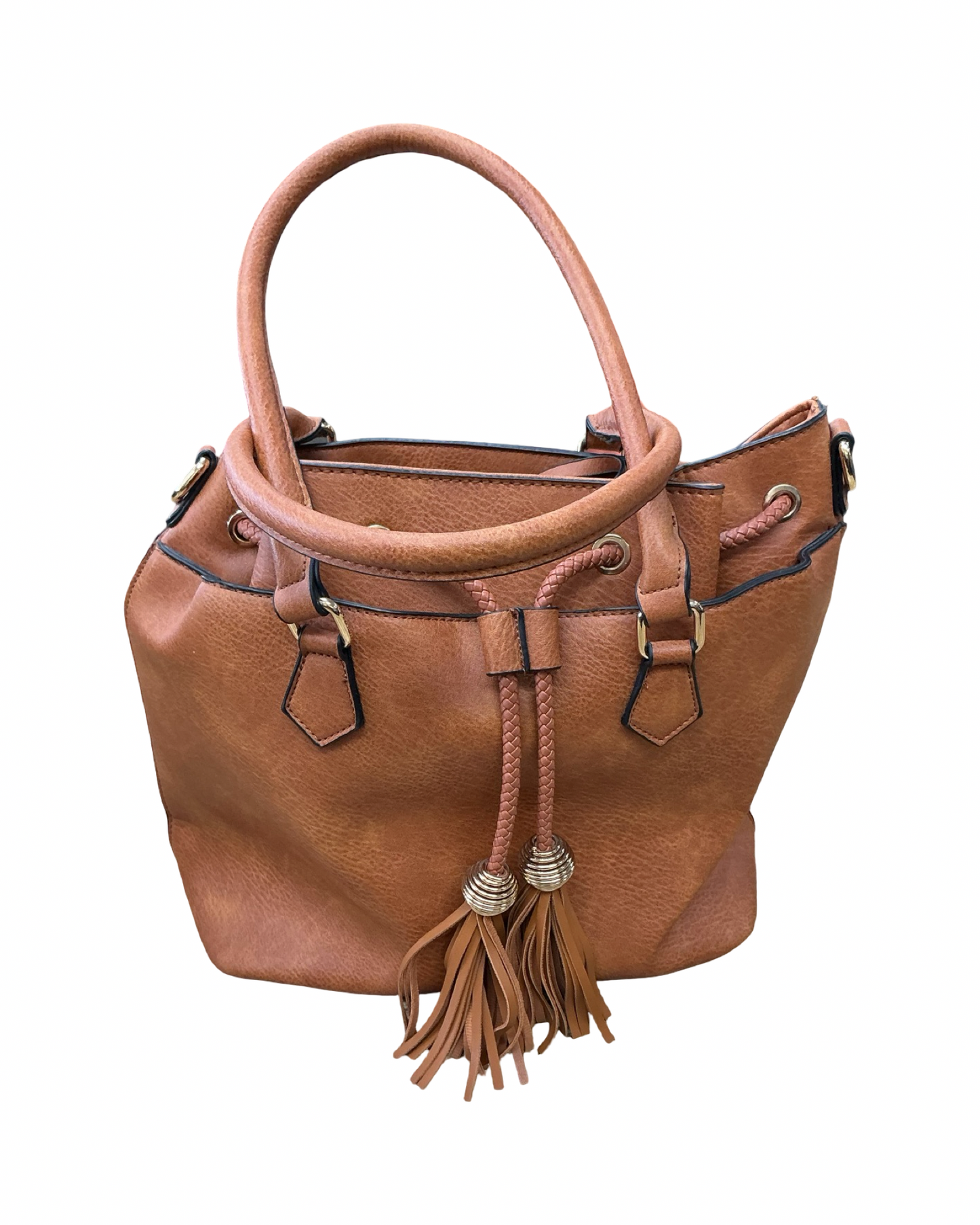 Handbag By Clothes Mentor In Brown, Size:Large