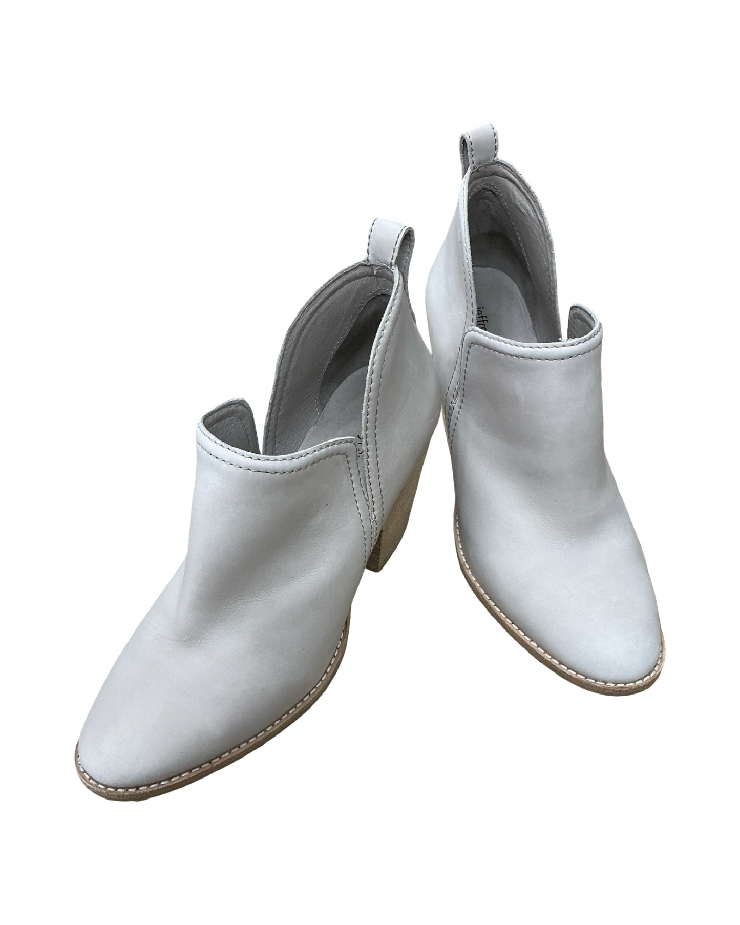 Shoes Heels Block By Jeffrey Campbell In Cream, Size:10