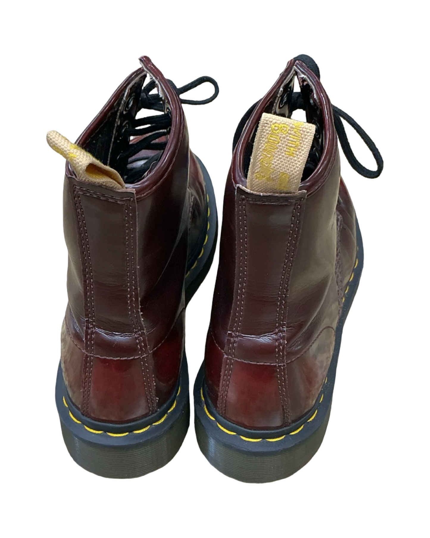 Boots Ankle Flats By Dr Martens In Red, Size:7