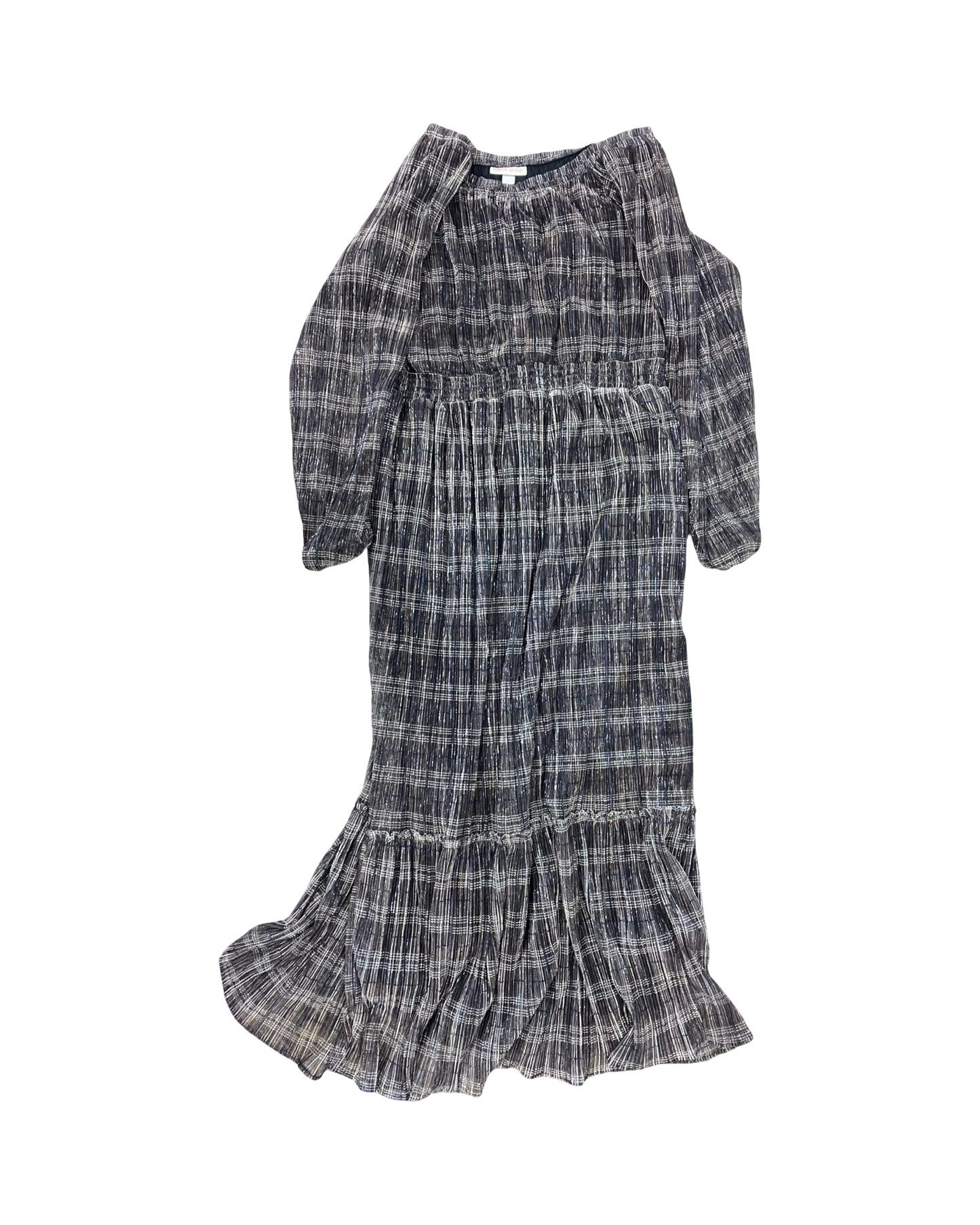 Dress Party Long By Knox Rose In Brown & Gold, Size:L