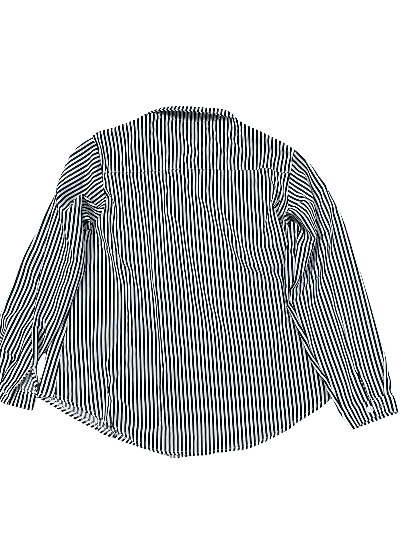 Blouse Ls By Clothes Mentor In Black & White, Size:S