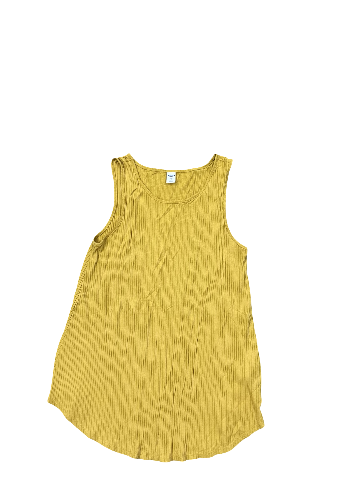 Top Sleeveless By Old Navy In Yellow, Size:S