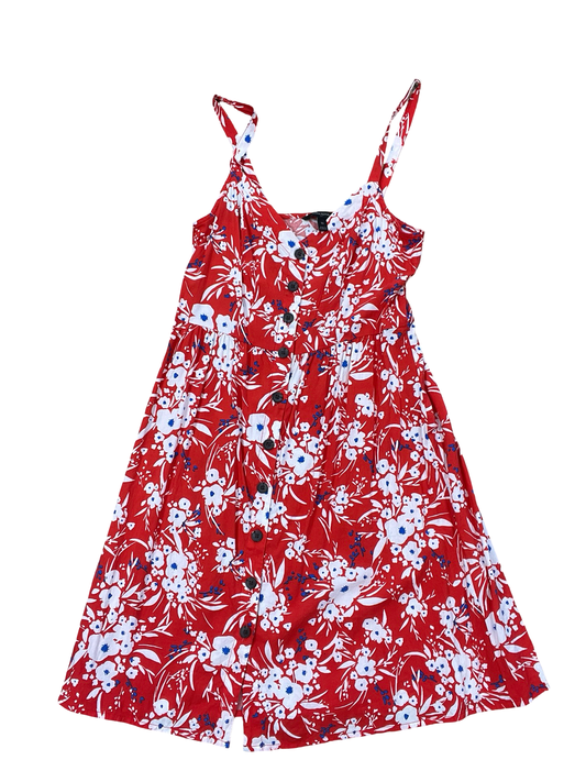 Dress Casual Short By Banana Republic In Red & White, Size:Xs