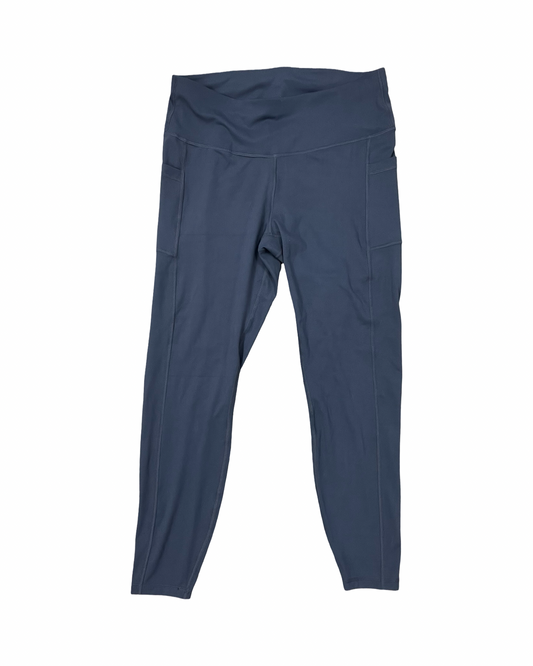 Athletic Leggings By Clothes Mentor In Grey, Size:Xl