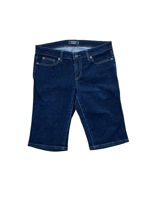 Shorts By Guess In Blue Denim, Size:8