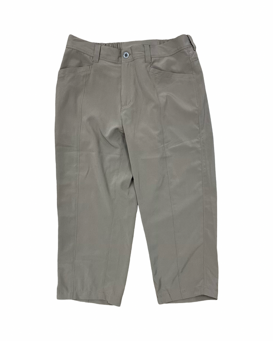 Pants Cropped By Clothes Mentor In Tan, Size:10