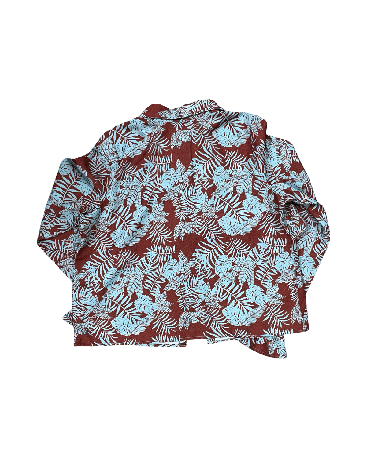 Blouse Ss By Rock & Roll In Aqua, Size:L