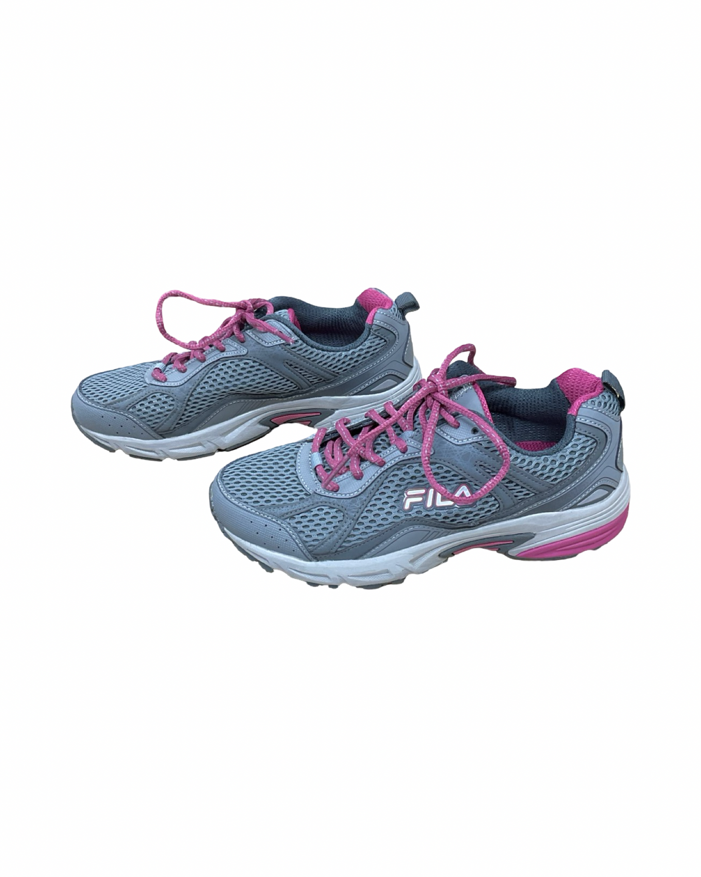 Shoes Athletic By Fila In Grey, Size:7