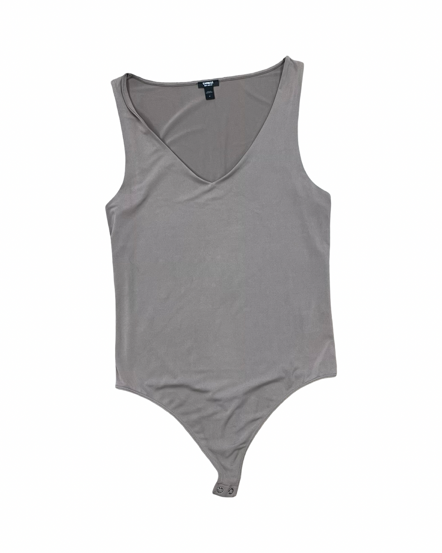 Bodysuit By Express In Tan, Size:M