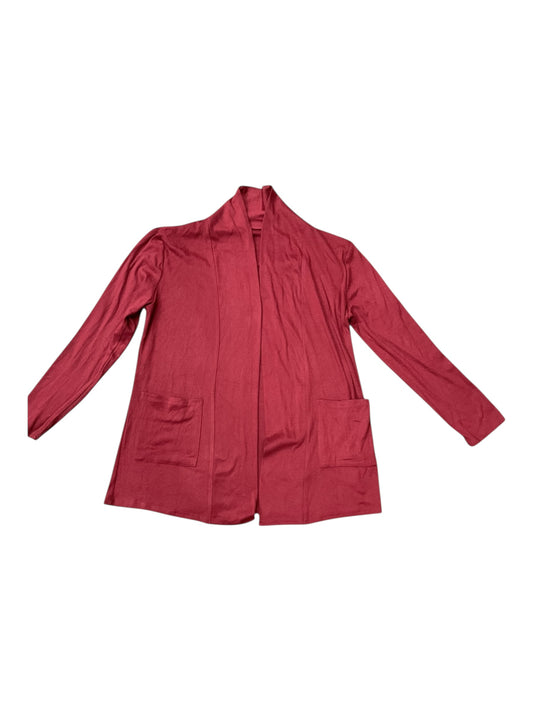 Cardigan By Clothes Mentor In Red, Size:L