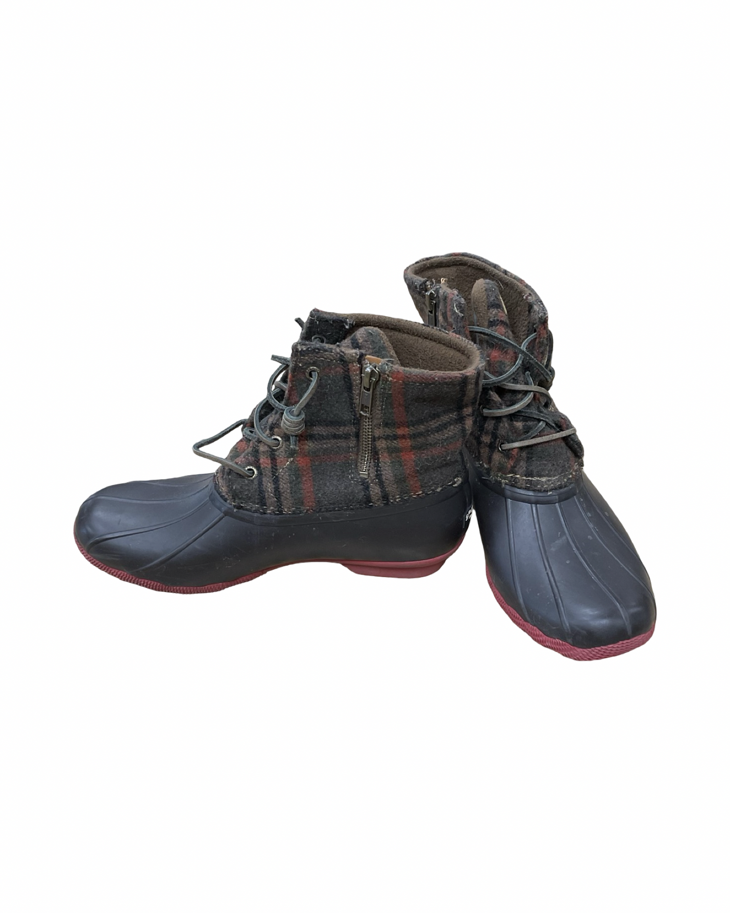 Boots Snow By Sperry In Brown & Red, Size:9
