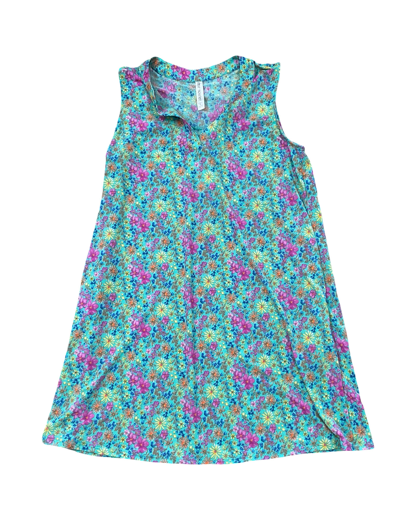 Dress Casual Midi By Dear Scarlett In Green, Size:L
