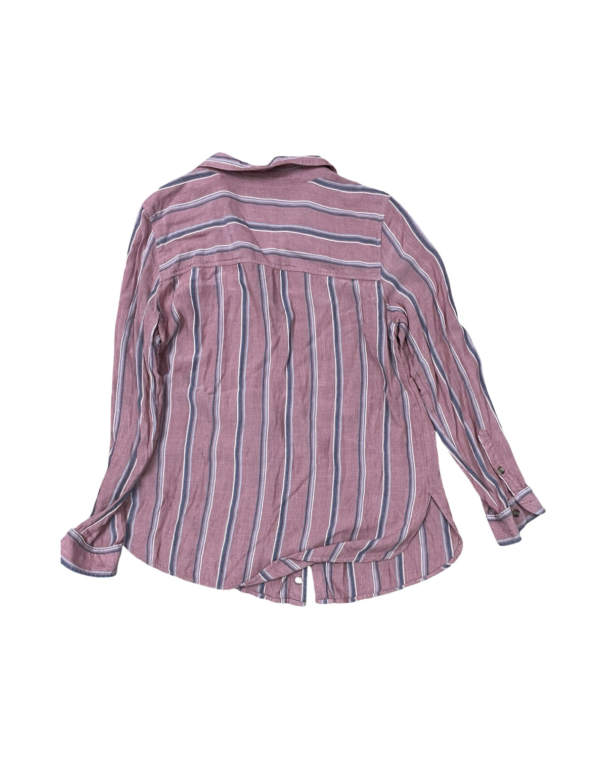 Blouse Ls By American Eagle In Pink, Size:S