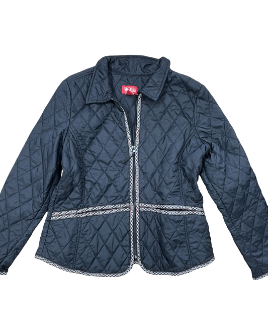 Jacket Puffer & Quilted By Clothes Mentor In Black, Size:L
