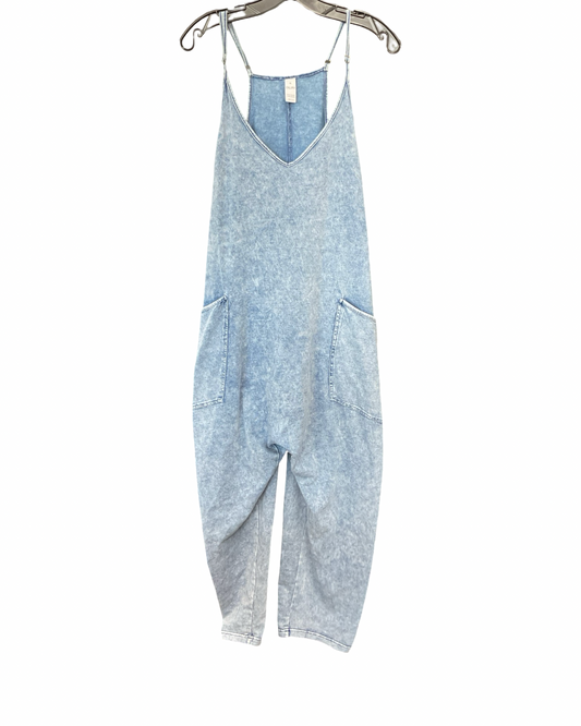 Jumpsuit By Clothes Mentor In Blue, Size:Xl