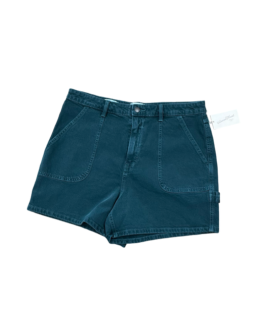 Shorts By Universal Thread In Green Denim, Size:14