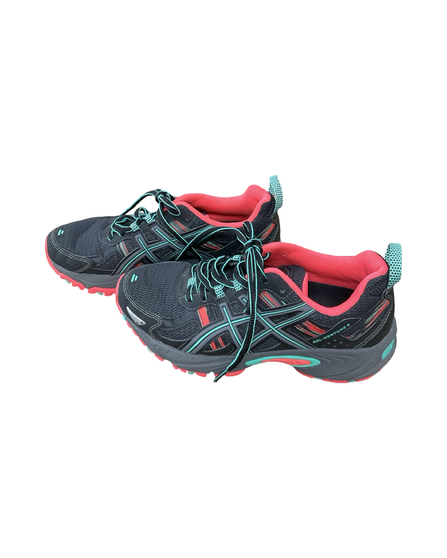 Shoes Athletic By Asics In Black & Blue, Size:5.5