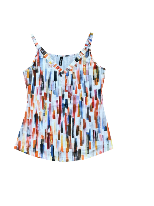 Tank Top By Clothes Mentor In Multi, Size:M