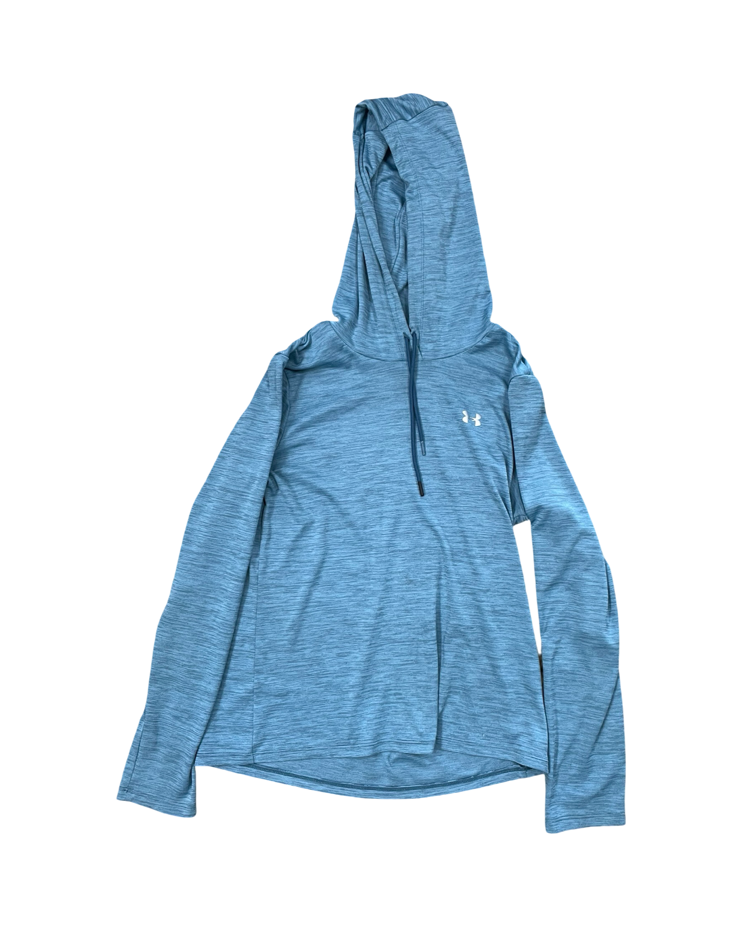 Athletic Top Ls Collar By Under Armour In Blue, Size:M
