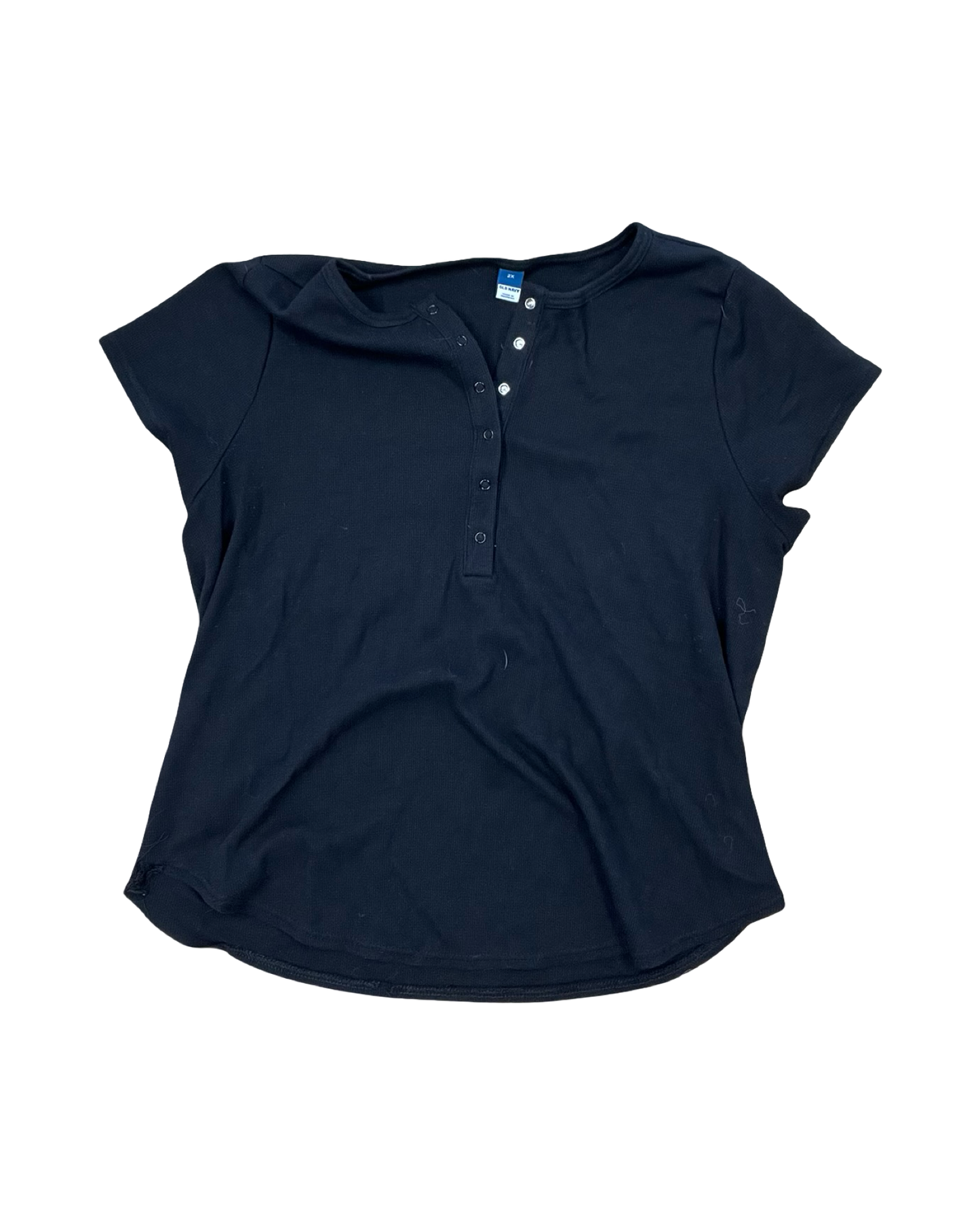 Top Ss Basic By Old Navy In Black, Size:2X