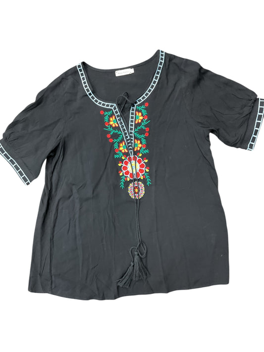 Top Ss By Clothes Mentor In Black, Size:S