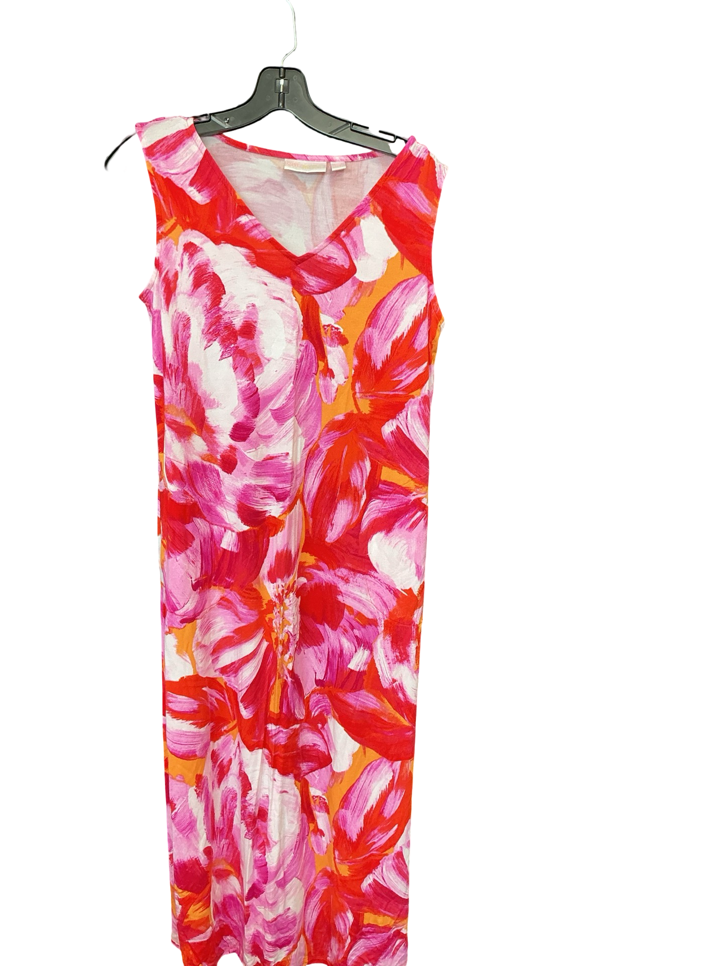 Dress Casual Maxi By Belle By Kim Gravel In Red & White, Size:Xs