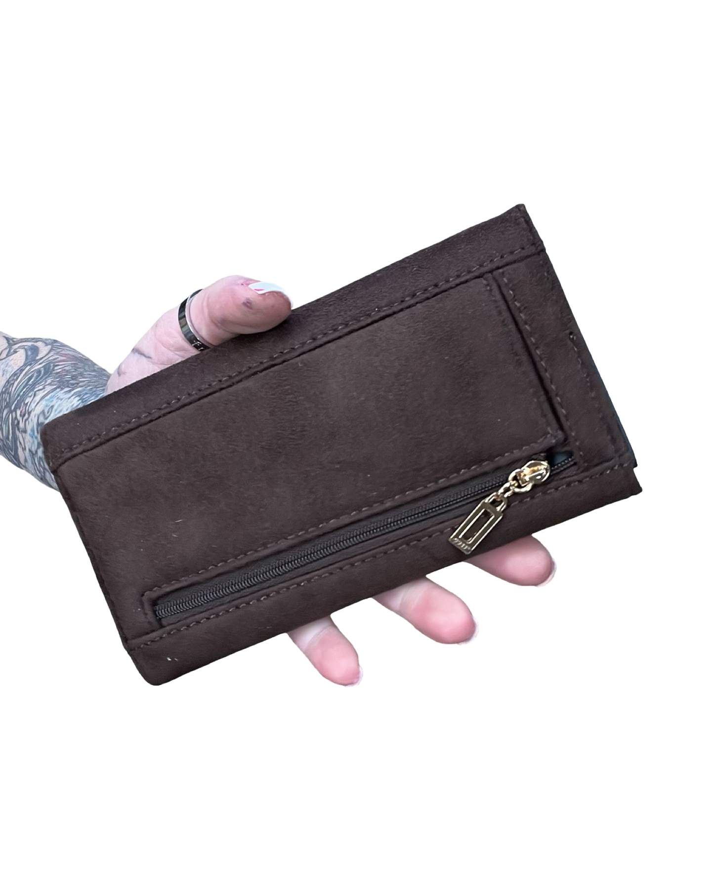 Wallet By Guess In Brown, Size:Medium