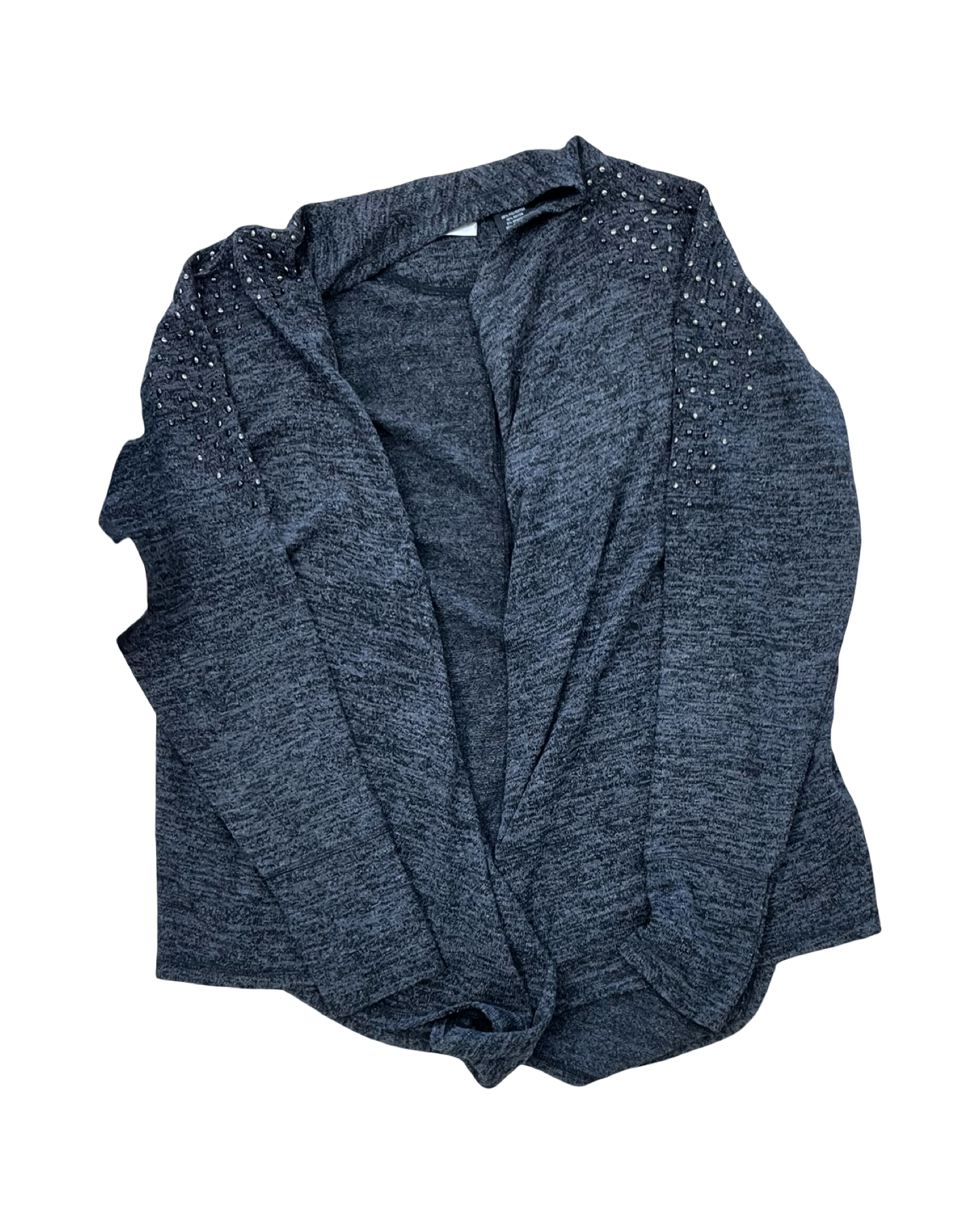 Cardigan By Harley Davidson In Black & Grey, Size:L