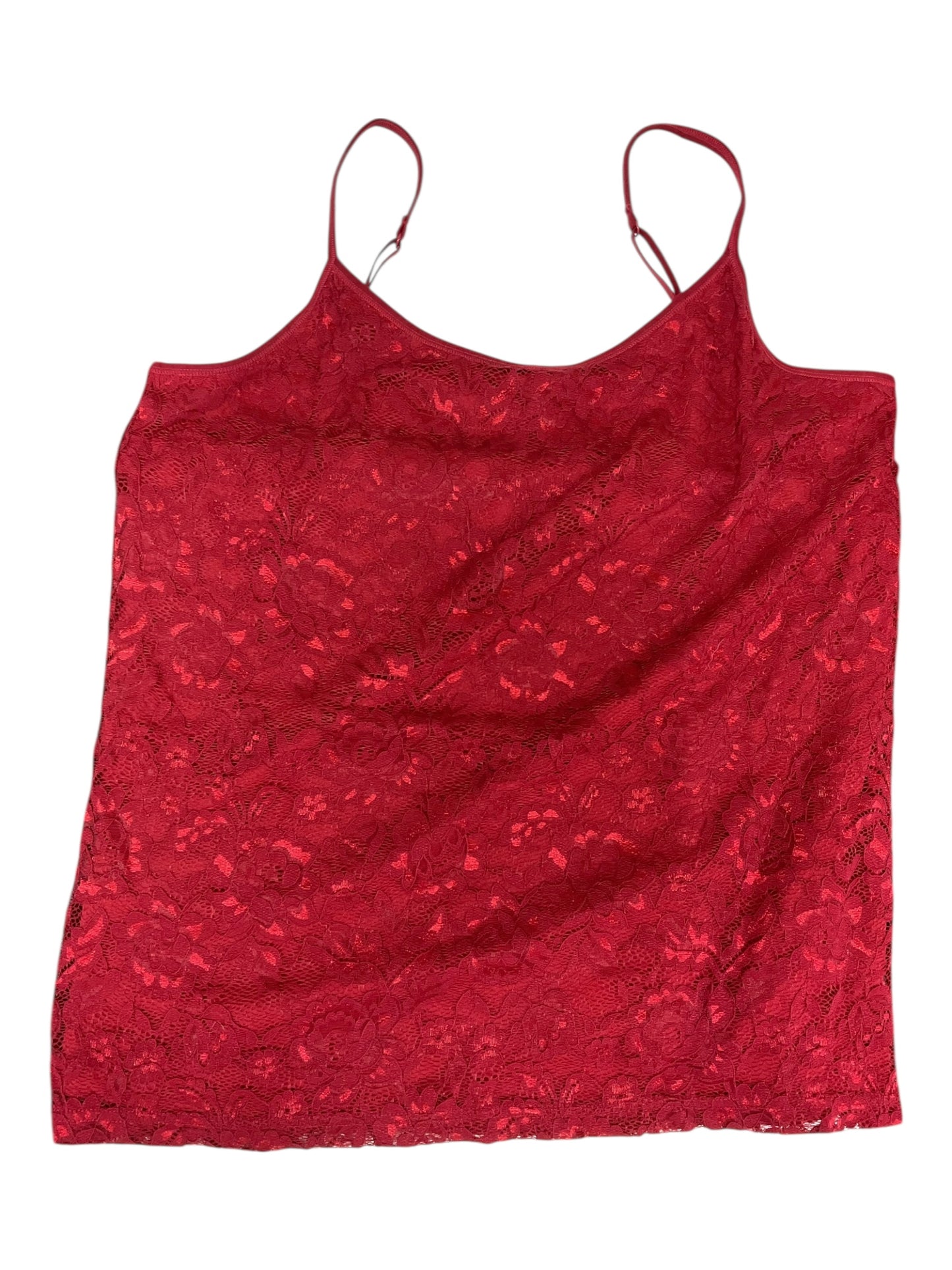 Top Cami By Maurices In Red, Size:Xl