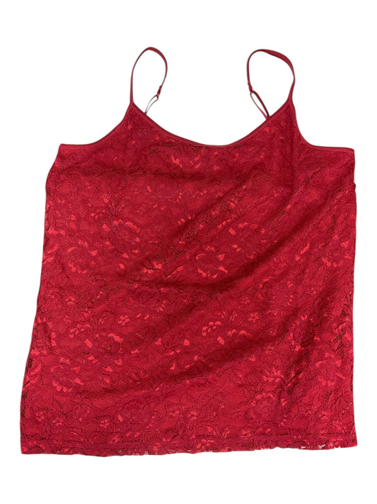 Top Cami By Maurices In Red, Size:Xl