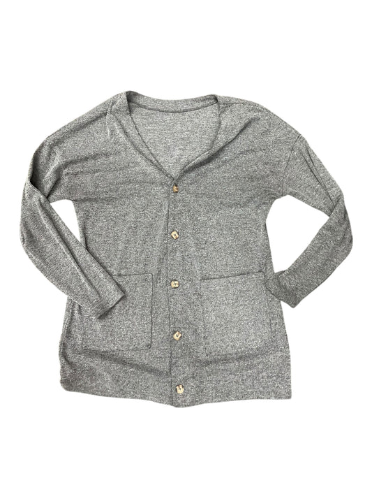 Cardigan By Clothes Mentor In Grey, Size:M