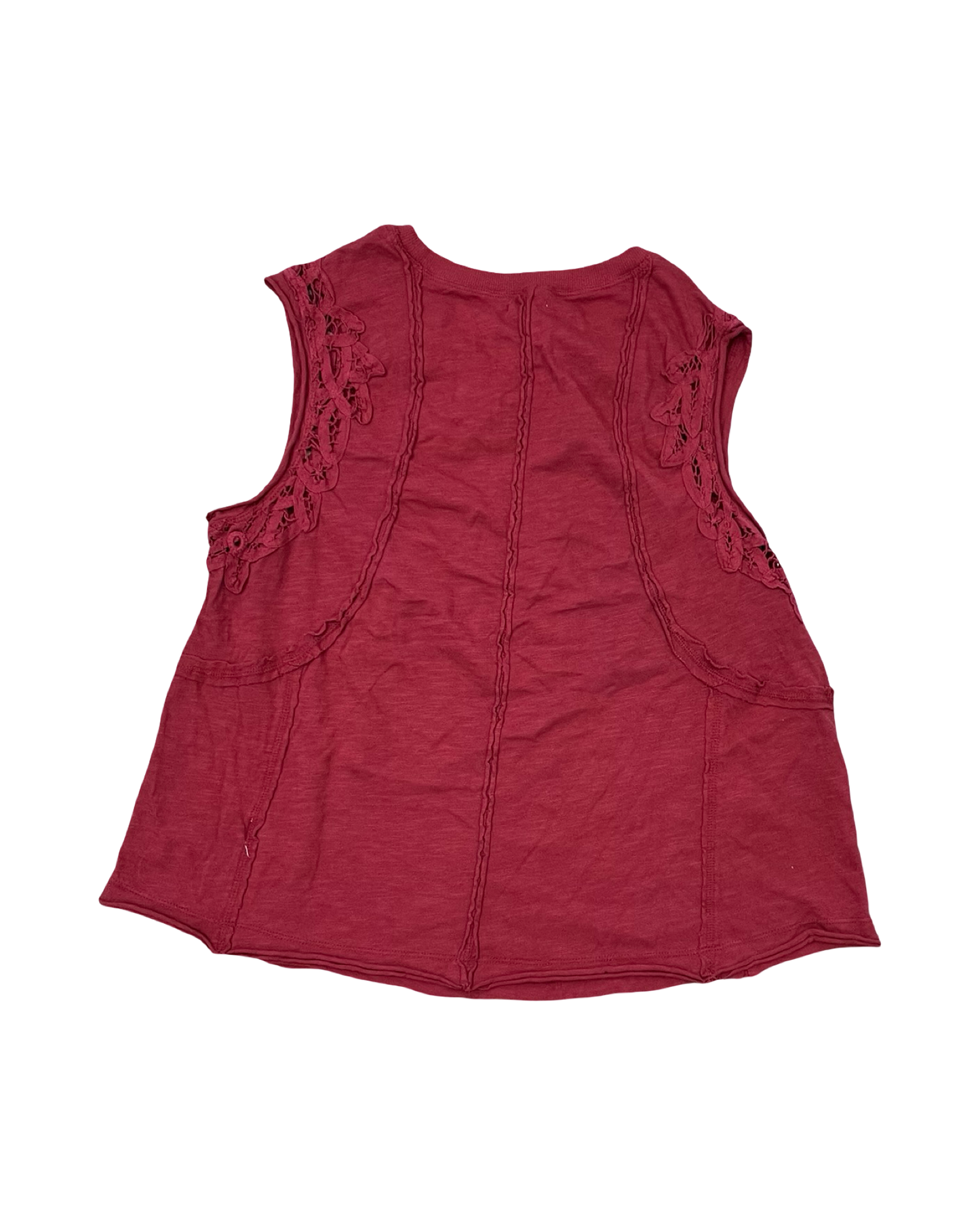 Top Sleeveless By Maurices In Red, Size:1X