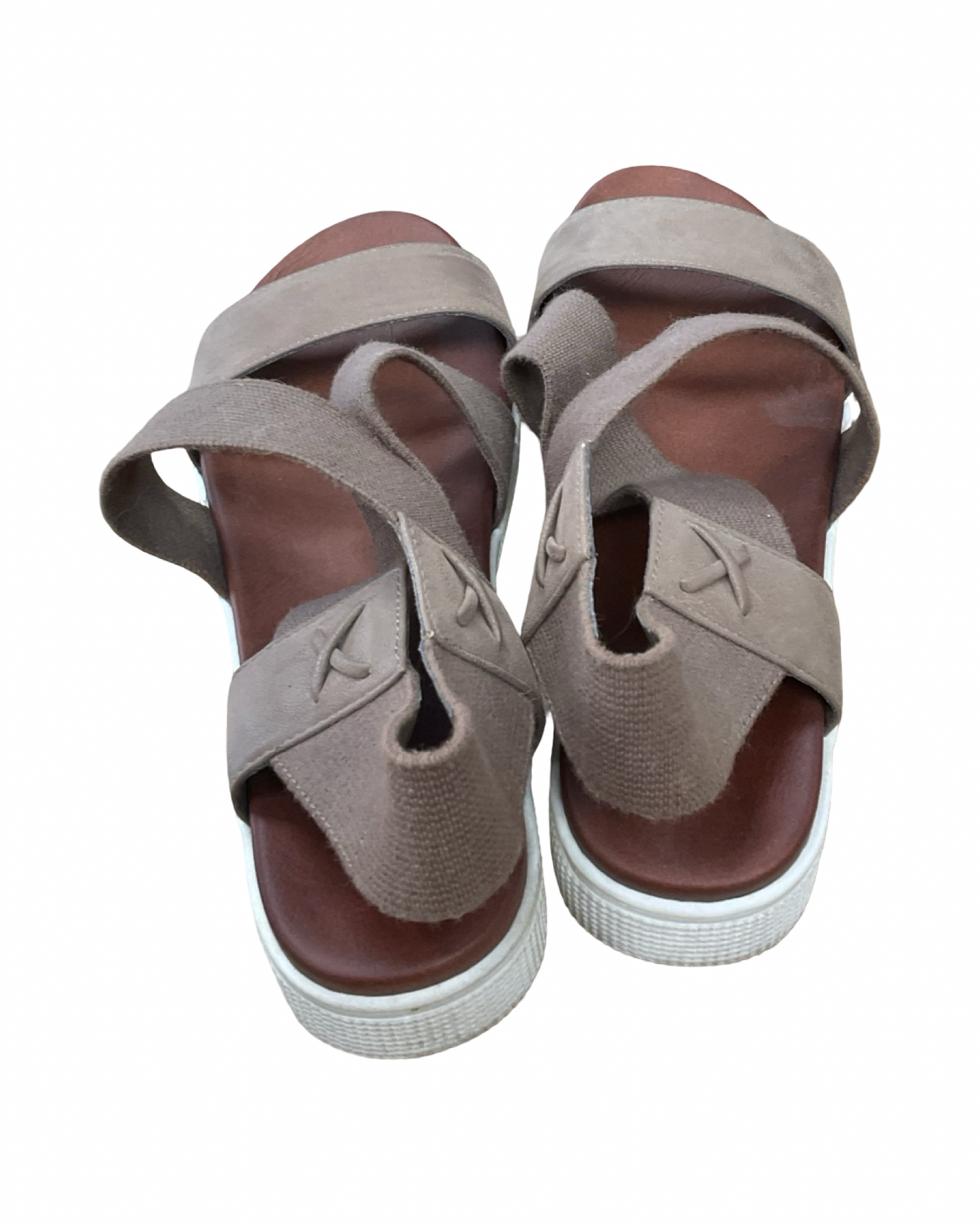 Sandals Flats By Mia In Brown, Size:7